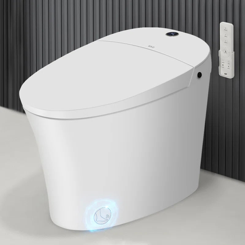 Smart Bidet Toilet Built in Tank, Dual-Flush Elongated Toilet Bidet,Auto Open/Close Lid,One-Piece Bidet